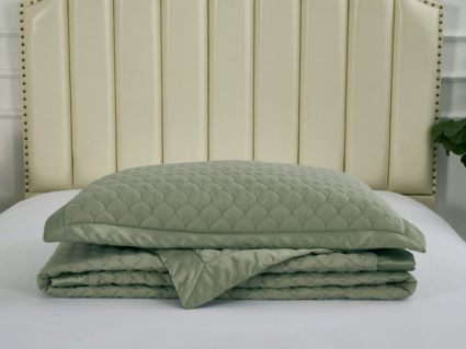 Покрывало Софи де Марко Роксалана (олива) 160х220