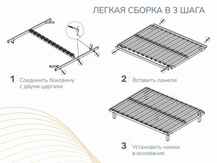 Основание Димакс Престиж с ножками 177