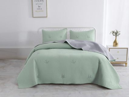 Покрывало Софи де Марко Жаклин (зеленое) 160х220