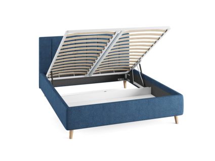 Кровать Сонум Alma Рогожка Песочная (с подъемным механизмом) 90х190