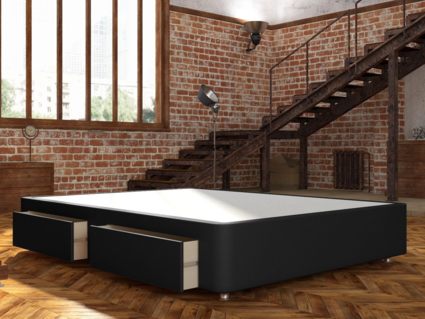 Кровать Mr.Mattress Site Box экокожа Black 252