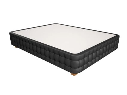 Кровать Mr.Mattress Twin Box экокожа Black 120х200