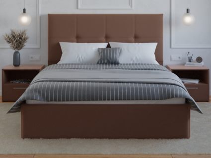 Кровать Lonax Алегра велюр Dolly-17 (с подъемным механизмом)