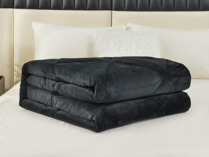 Одеяло Софи де Марко Монако (черное) 160х220