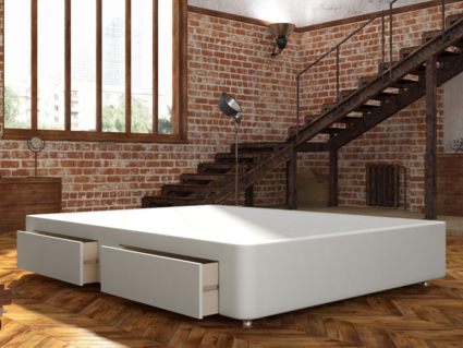 Кровать Mr.Mattress Site Box экокожа White 256