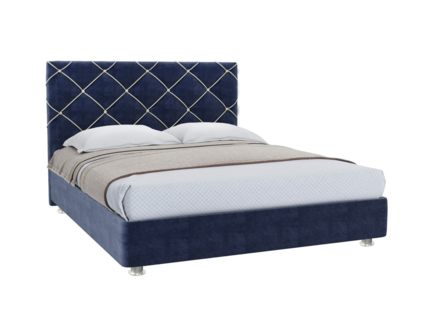 Кровать Sontelle Киара Blue + White 140х190