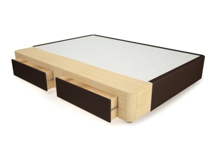 Кровать Mr.Mattress Site Box экокожа Brown 252