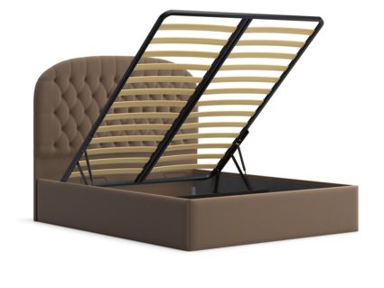 Кровать Lonax Венеция велюр Dolly-1 (с подъемным механизмом) 200х200