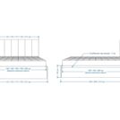 Кровать Lonax Милана велюр Dolly-1 200х200