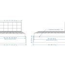 Кровать Lonax Адель велюр Dolly-1 (с подъемным механизмом) 180х200