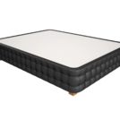 Кровать Mr.Mattress Twin Box экокожа Black 120х200