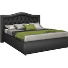 Кровать Sleeptek Premier 6 Экокожа Black (с подъемным механизмом) 120х200