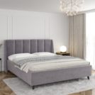 Кровать Sontelle Style Skordia Malta grey 90х190