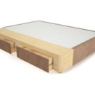 Кровать Mr.Mattress Site Box велюр Toffee 140х190