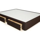 Кровать Mr.Mattress Site Box экокожа Brown 160х190