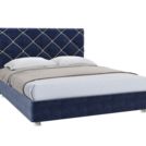 Кровать Sontelle Киара Blue + White 180х200