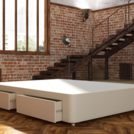 Кровать Mr.Mattress Site Box экокожа Beige 120х195